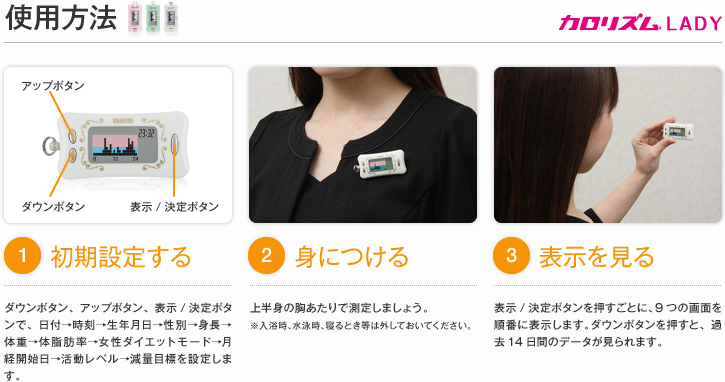 タニタ(TANITA) 活動量計 カロリズム LADY パールホワイト AM-131-PR Amazon | タニタ(TANITA) 活動量計 カロリズム LADY パール