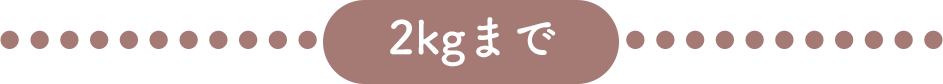 2kgまで